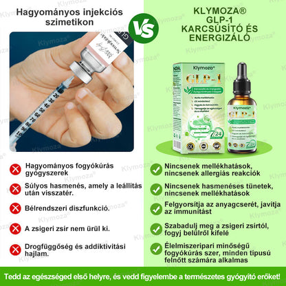 💥A Magyar Orvosi Kamara hivatalos ajánlásával 💥 | Klymoza® GLP-1 Karcsúsító és Energizáló Gyógynövényes Cseppek