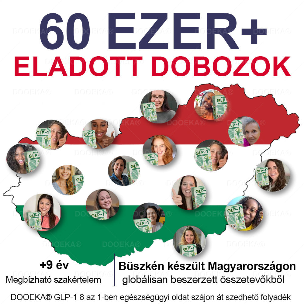 🏆 DOOEKA® GLP-1 8 az 1-ben Fit & Vital Szájon át szedhető oldat – 👨‍⚕️ Napi egyszer, 7 nap alatt látható változás / Elhízás, szív- és érrendszeri egészség, cukorbetegség, alvási apnoe, bélrendszer egészsége, ízületi problémák és még sok más esetén